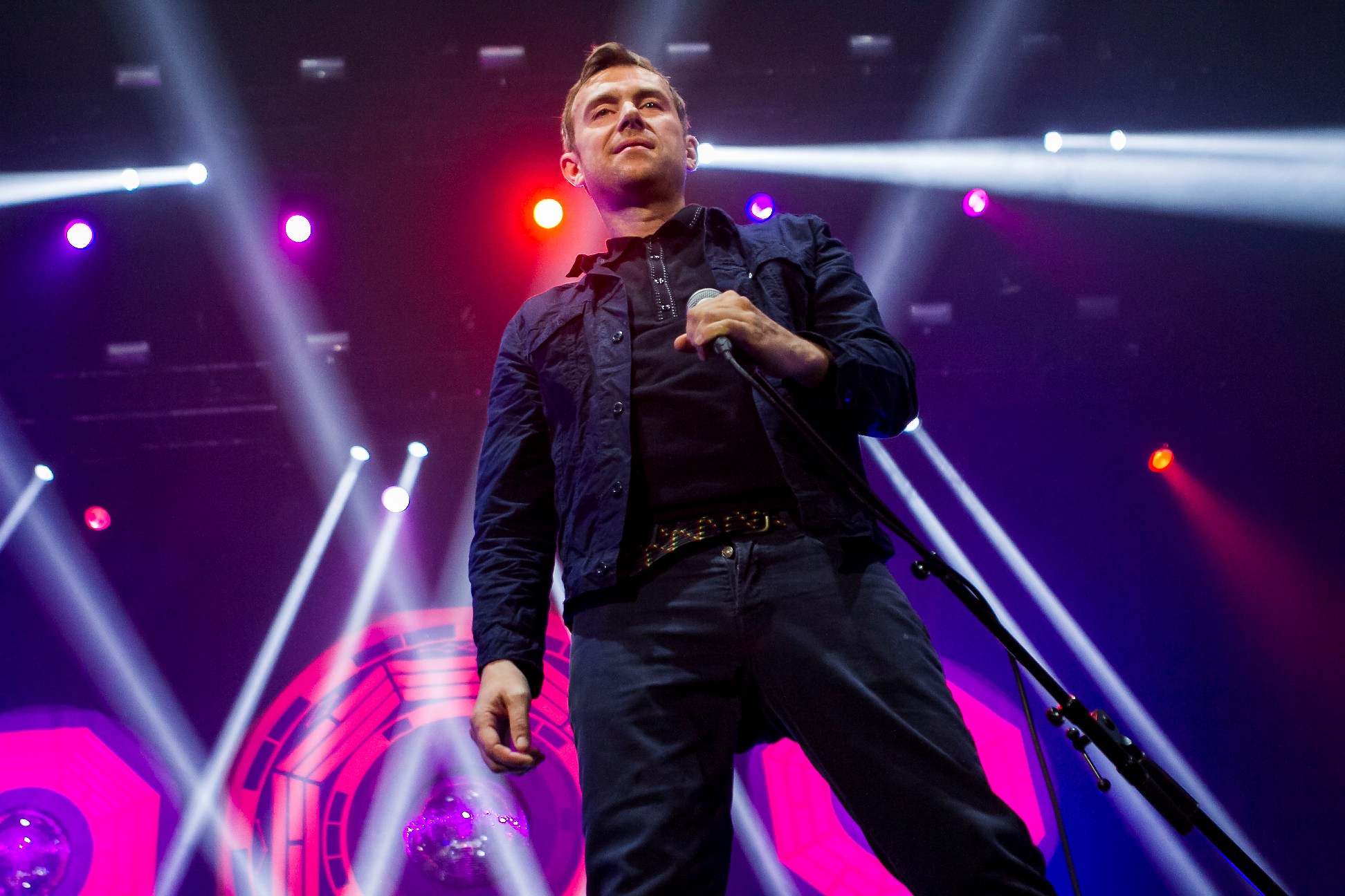 La banda se mostró muy complaciente con sus admiradores. 