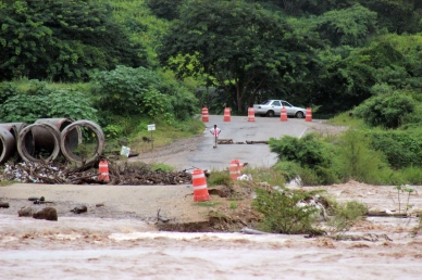 La Secretaría de Gobernación declaró a La Paz, BCS, zona de desastre por inundación.