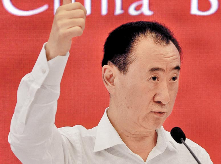 Wang Jianlin, uno de los ricos.