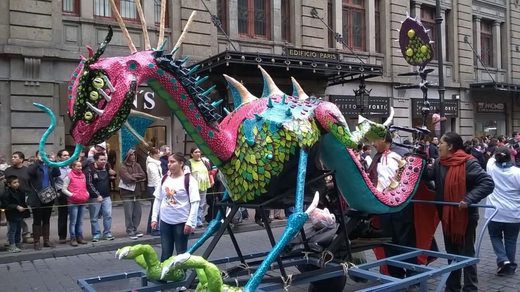 Los alebrijes permanecerán en Paseo de la Reforma.