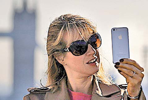 Moda del autorretrato.