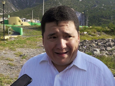 El alcalde Ugo Ruiz fue entrevistado esta mañana. 