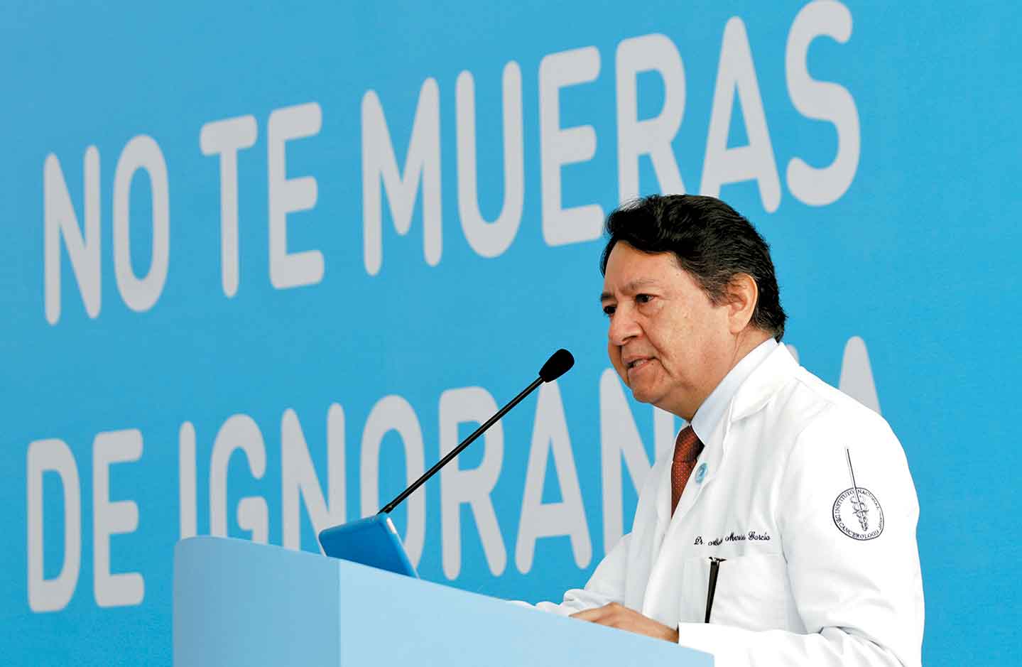 Abelardo Meneses, director general del Instituto Nacional de Cancerología.