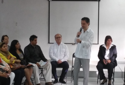 Aurelio Nuño se reunió con maestros de Cuernavaca.