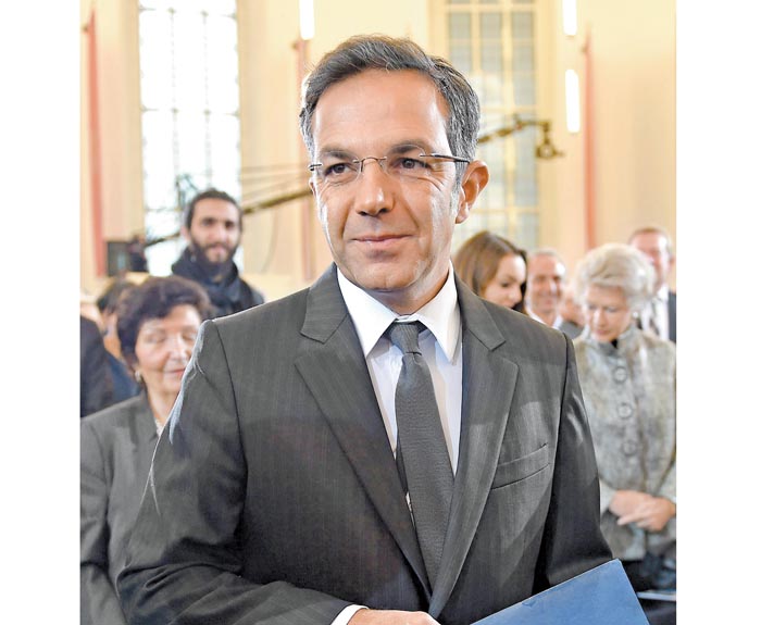 El escritor alemán.