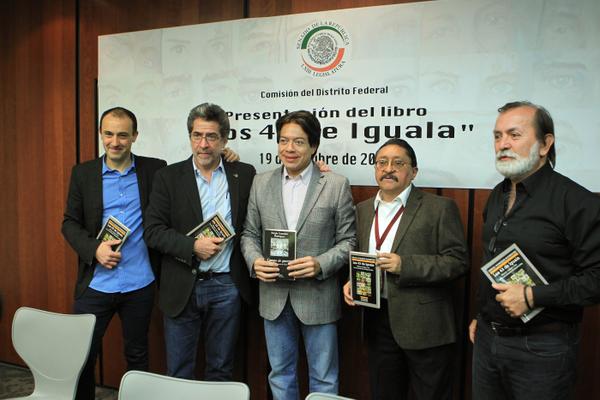 Presentación del libro ‘Los 43 de Iguala'.