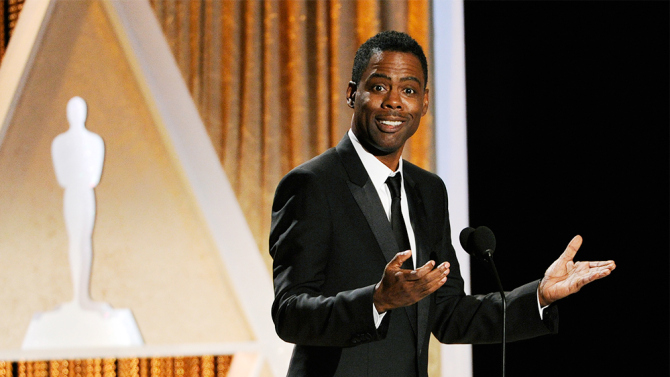 Chris Rock condujo los Oscar en 2005.