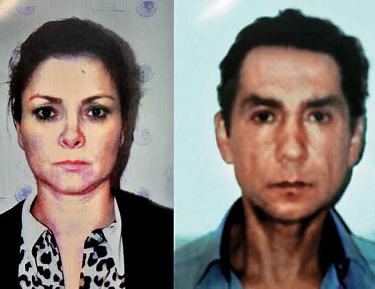 La pareja fue detenida el 4 de noviembre del año pasado en el DF.