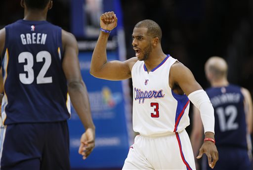 Chris Paul con los Clippers de Los Ángeles 