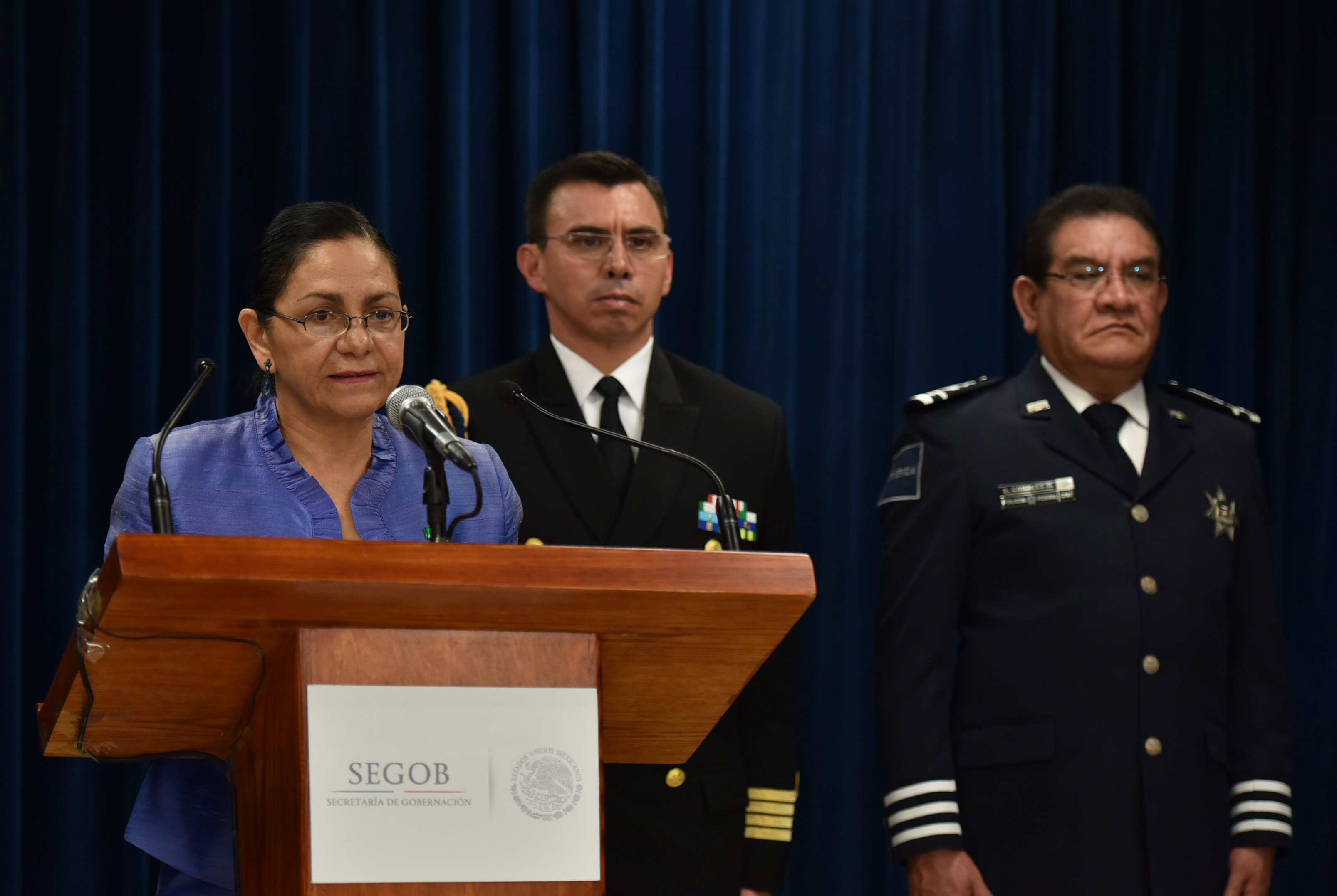 La coordinadora Nacional Antisecuestro, Patricia Bugarín Gutiérrez, informó que fueron detenidos cinco secuestradores en Tabasco.