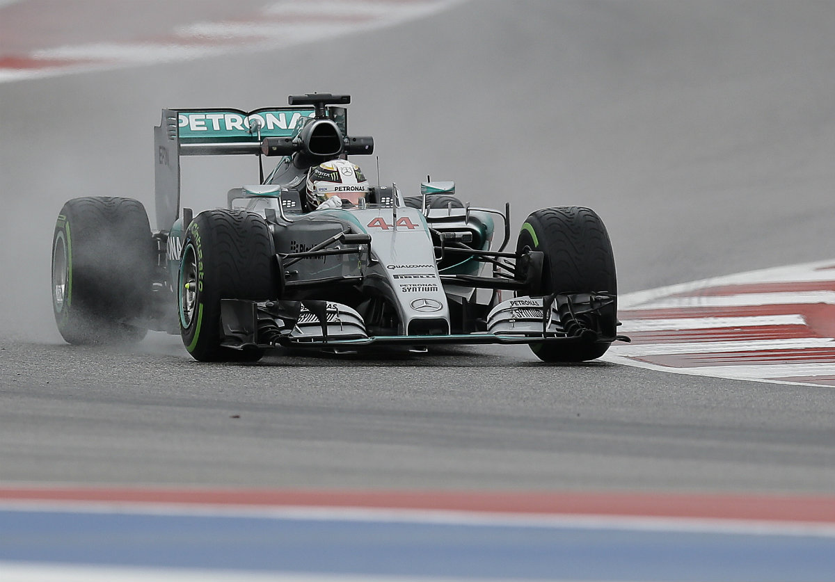 Lewis Hamilton, de escudería Mercedes-Benz