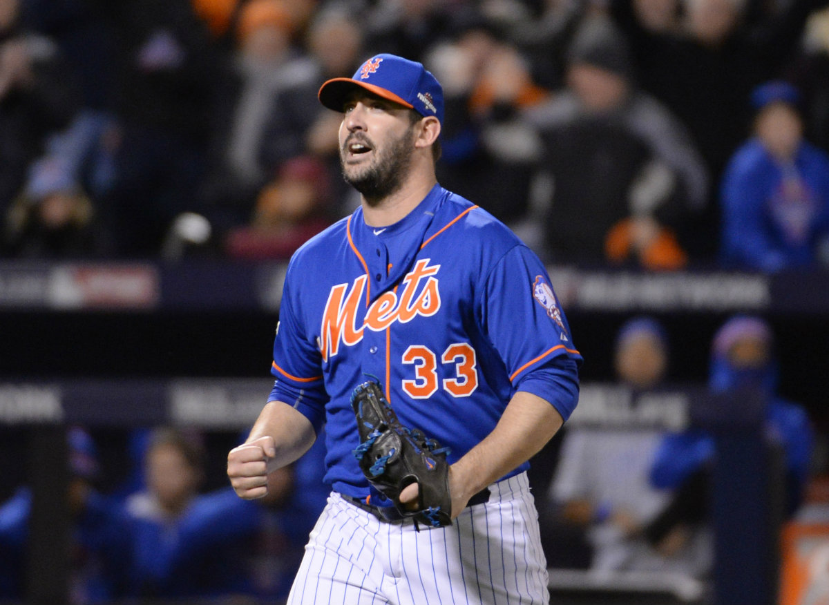 Matt Harvey, pelotero de los Mets 