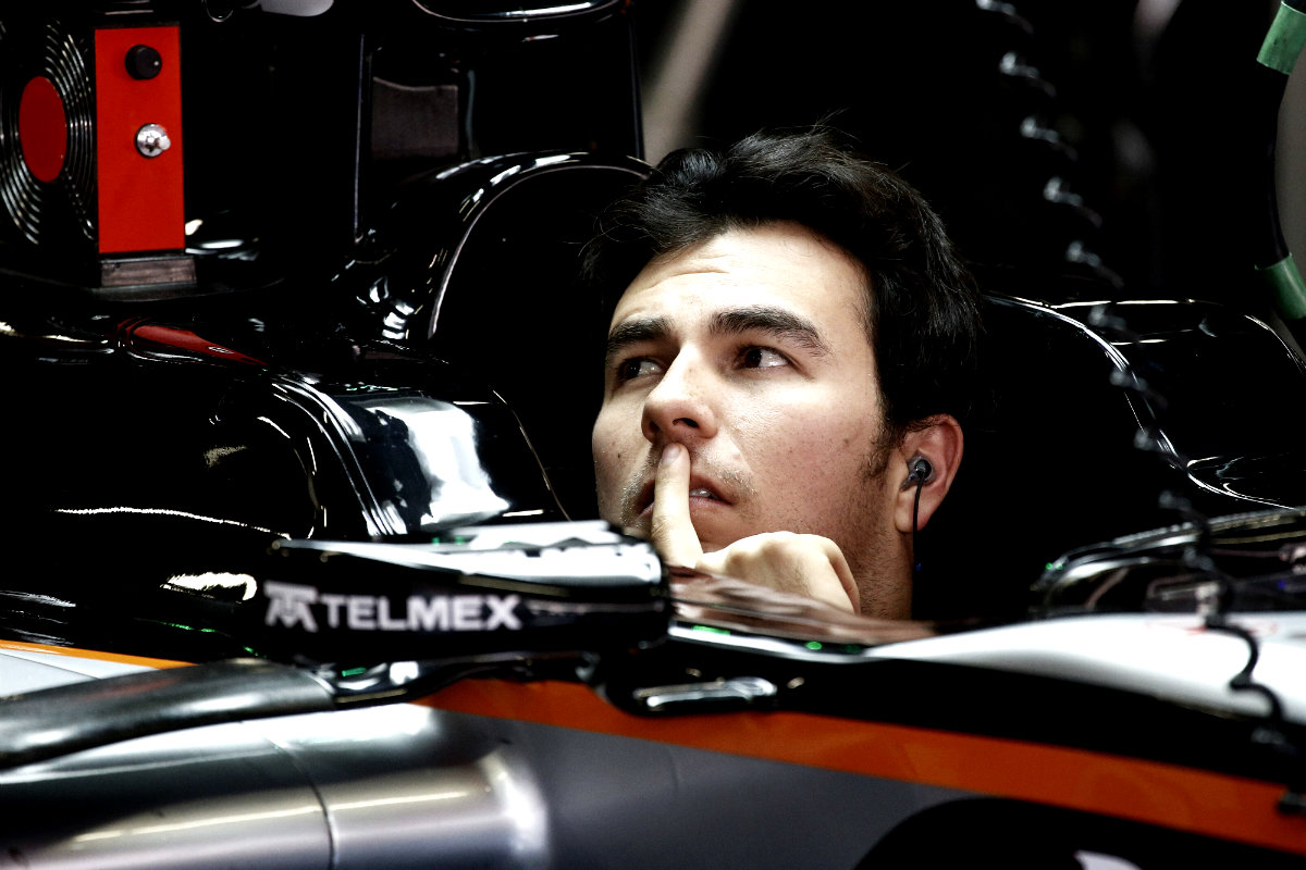 Sergio Pérez, piloto de Force India 