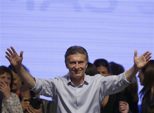 El opositor Mauricio Macri se impuso en la jornada electoral de este domingo en Argentina.