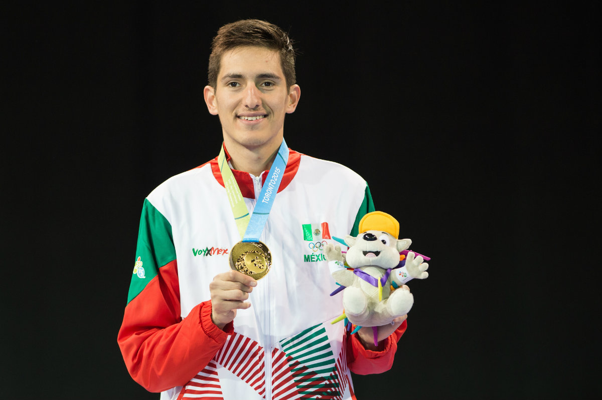 Saúl Gutiérrez en los Juegos Panamericanos de Toronto 2015