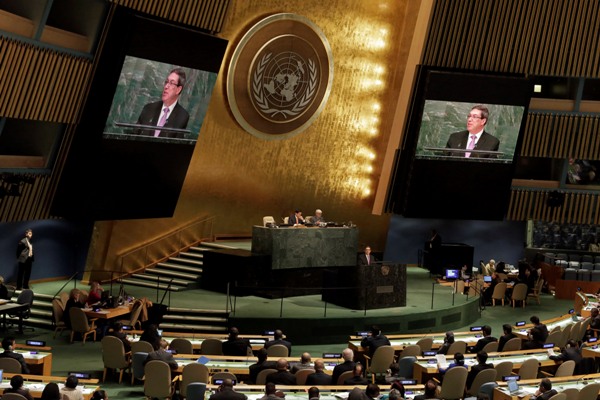 191 países de los 193 que son miembros de la ONU pidieron el fin del embargo estadunidense a Cuba.