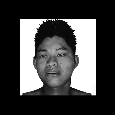 La Procuraduría del DF difundió un retrato del hombre colgado de un puente en Iztapalapa para su identificación.