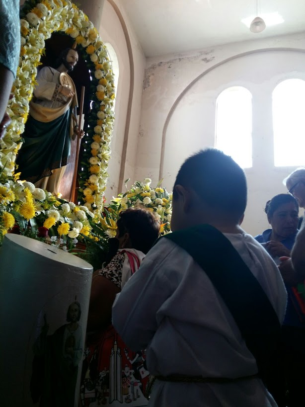 Celebración a San Judas Tadeo.