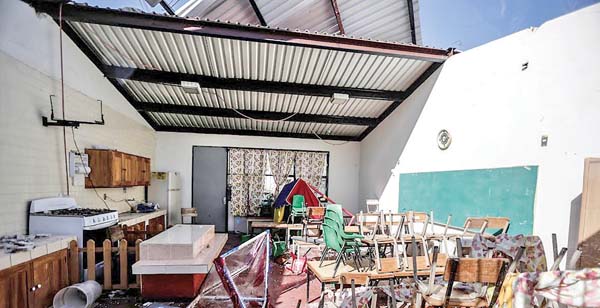 Hasta ayer se tenían contemplados daños en 7 mil viviendas.