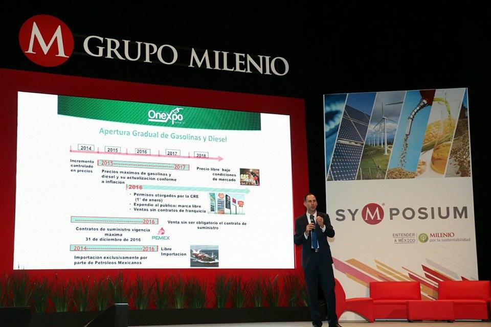 Presidente de la Onexpo, José Ángel García Elizondo.