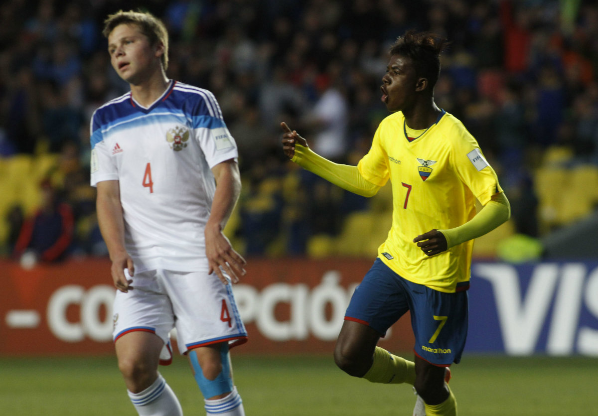 Ecuador echó a Rusia del Mundial Sub 17 