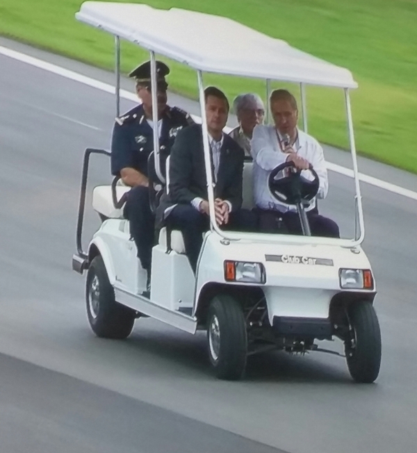 Enrique Peña Nieto recorrió el Autódromo Hermanos Rodríguez 