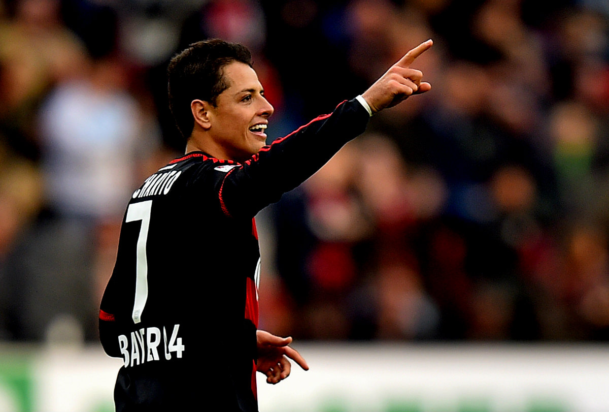 Javier 'Chicharito' Hernández, delantero mexicano del Bayer 