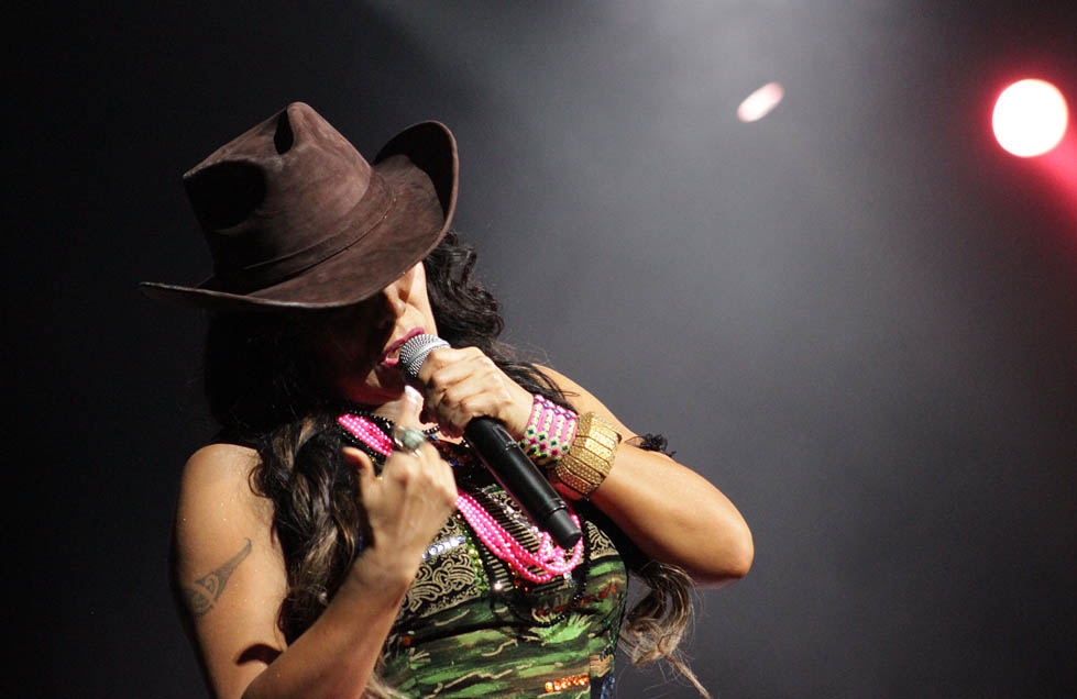 Lila Downs sumerge al teatro Diana en su sonido. Foto: Jorge Vázquez