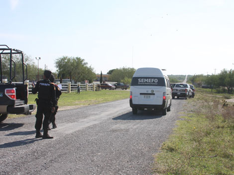 Los cuerpos fueron encontrados junto al rancho "La Piedra".