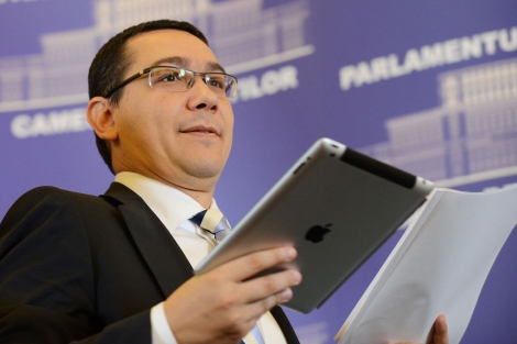 Primer Ministro de Rumania, Victor Ponta.