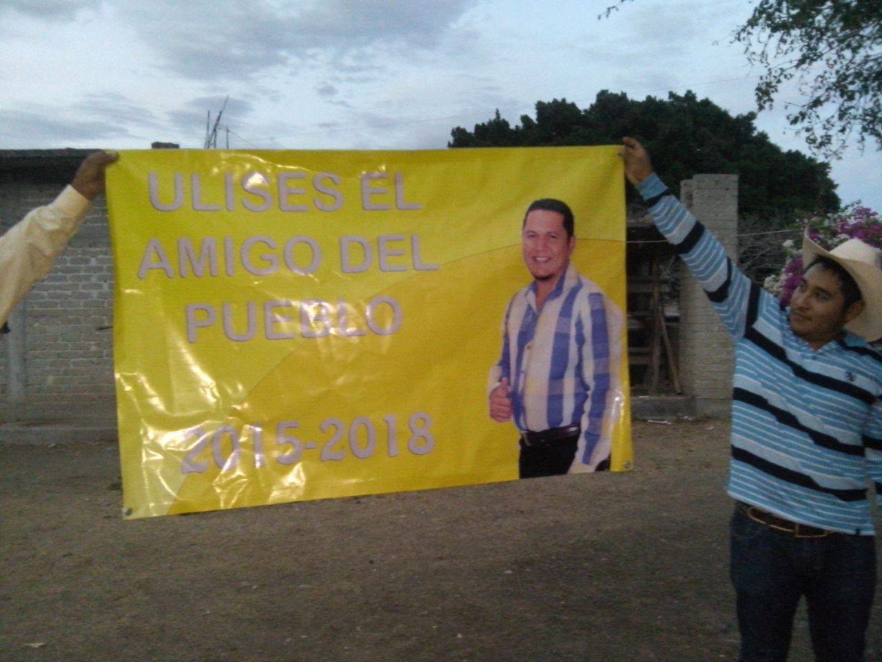 Una fotografía que Ulises publicó en su cuenta de Facebook el 21 de febrero.