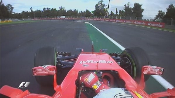 Vettel dice que las curvas 1, 2 y 3 son secas y que no hay humedad en la mayoría de los otras.