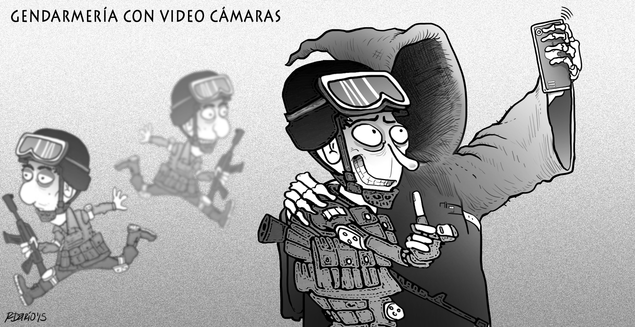 GENDARMERÍA CON VIDEO CÁMARAS
