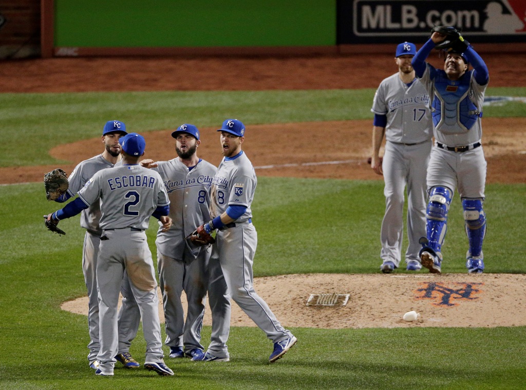 Los Reales celebran el triunfo ante los Mets