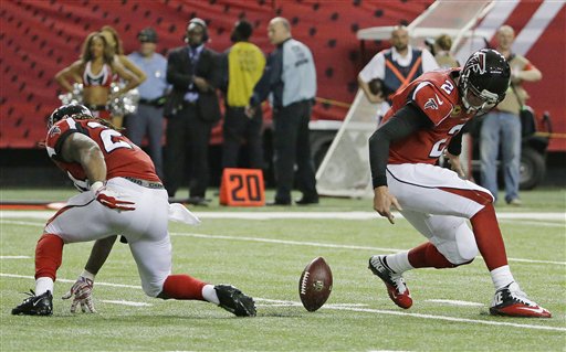 Matt Ryan y Devonta Freeman
