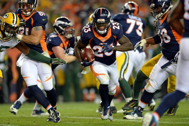 Ronnie Hillman, corredor de los Denver Broncos