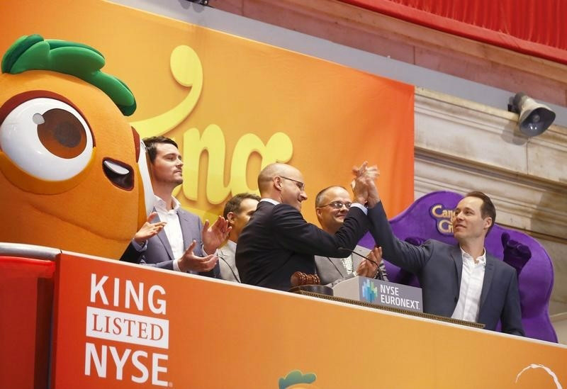 El 60 por ciento de los jugadores de King, creadora de “Candy Crush”, son mujeres.