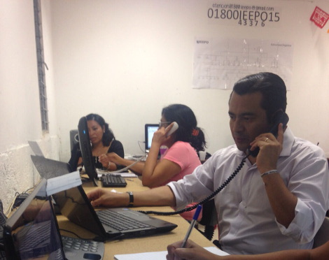 El director del IEEPO, Moisés Robles. 
