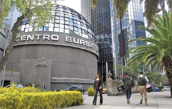 La Bolsa Mexicana de Valores. 