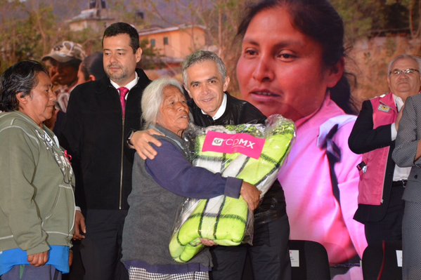 Mancera dijo que se están destinando los recursos necesarios para atender a la población vulnerable en esta temporada de frío.