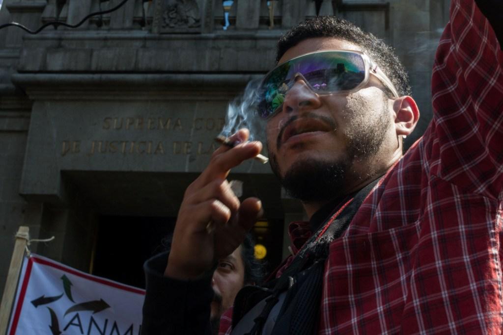 Los consumidores festejaron con un "churro" el amparo concedido a cuatro personas para consumir mariguana de manera lúdica.