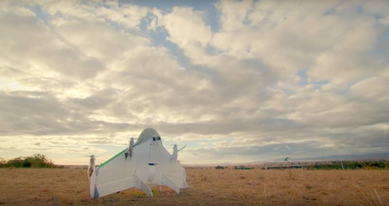 El gigante de internet Alphabet Inc, la nueva compañía holding de Google, espera comenzar el reparto de encomiendas a sus clientes con aparatos no tri