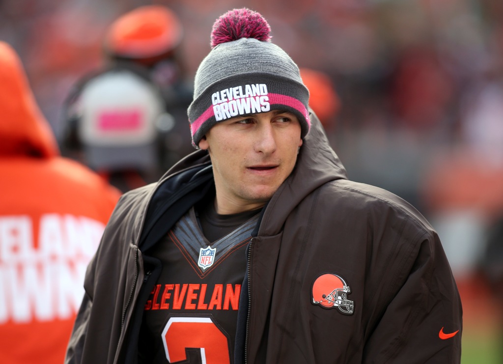 Johnny Manziel, quarterback de Cleveland