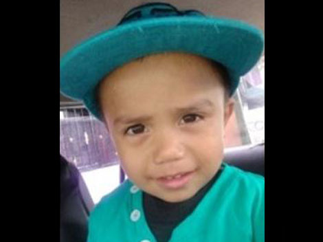 El pequeño Johan Gael de 3 años desapareció el pasado 4 mes de Octubre. 