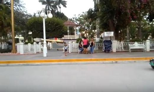 Plaza Desiderio Pavón en Pánuco, Veracruz.