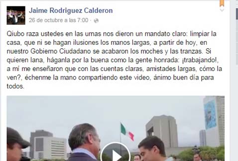 Recientemente publicó un video.