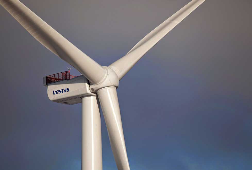 El aerogenerador Vestas V164-8.0 MW es actualmente la cuarta mayor turbina eólica del mundo.