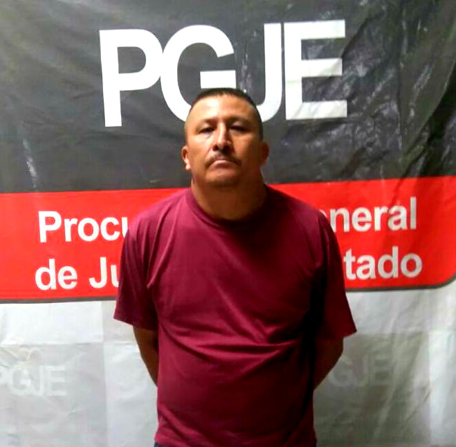 Tras ser detenido en primera instancia, fue sujeto al protocolo de revisión por parte de las autoridades policiacas. 