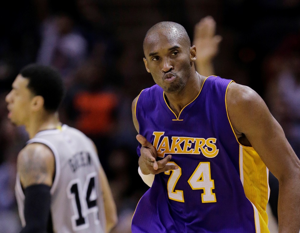 Kobe Bryant, jugador de los Lakers