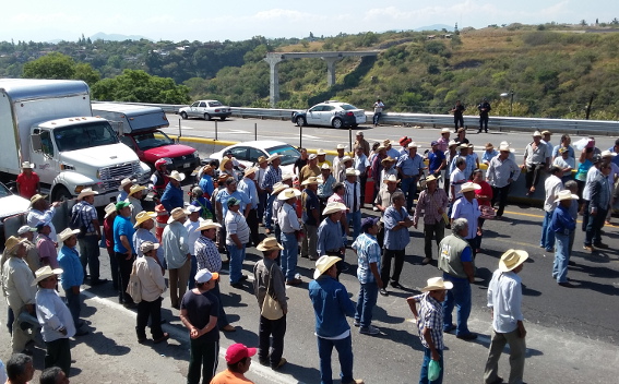 Los campesinos no llegaron a un acuerdo con la policía.